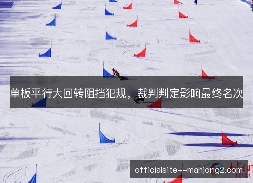 单板平行大回转阻挡犯规，裁判判定影响最终名次